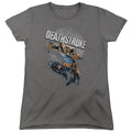 Justice League Deathstroke Retro Womens T-Shirt