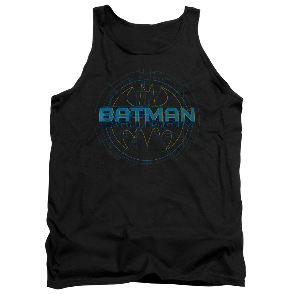 Batman Bat Tech Logo Tank Top