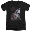 Elvis Presley Violet Vegas V-Neck T-Shirt