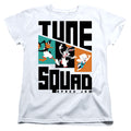 Space Jam Tune Squad Pattern Characters Womens T-Shirt