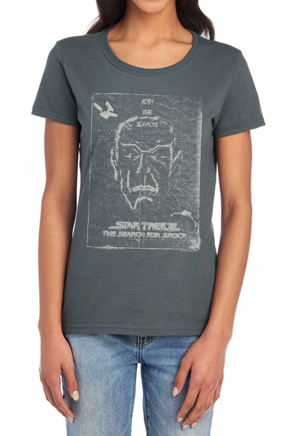 Star Trek Join the Search Womens T-Shirt
