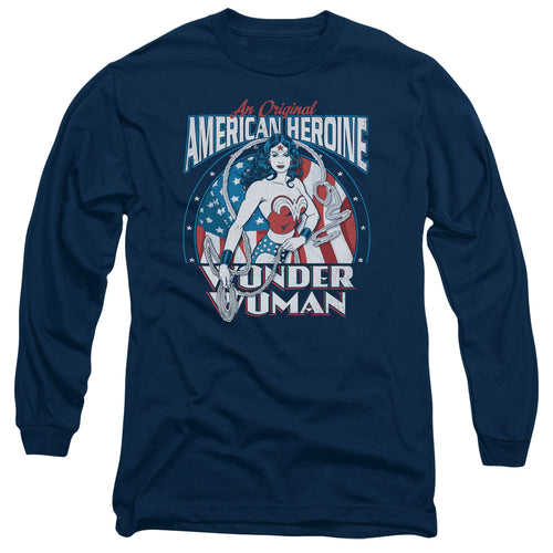 DC Comics American Heroine Long Sleeve T-Shirt