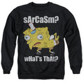Spongebob Squarepants Sarcasm Meme Crewneck Sweatshirt