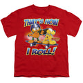 Garfield How I Roll Youth/Toddler T-Shirt
