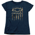 Chevy Camo Flag Womens T-Shirt