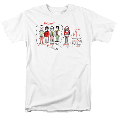 Big Bang Theory Bazinga Equation T-Shirt