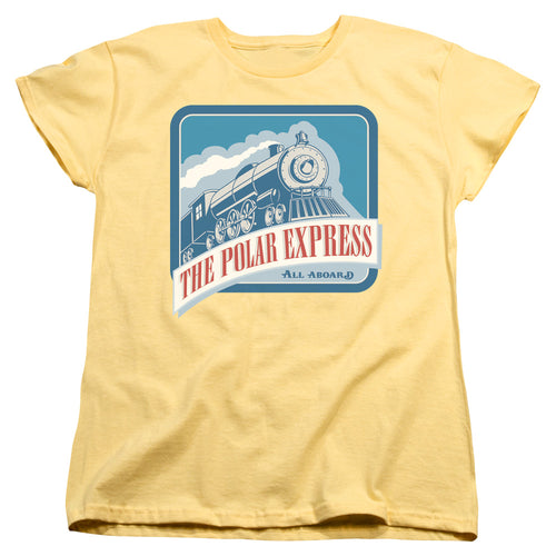 The Polar Express All Aboard Womens T-Shirt