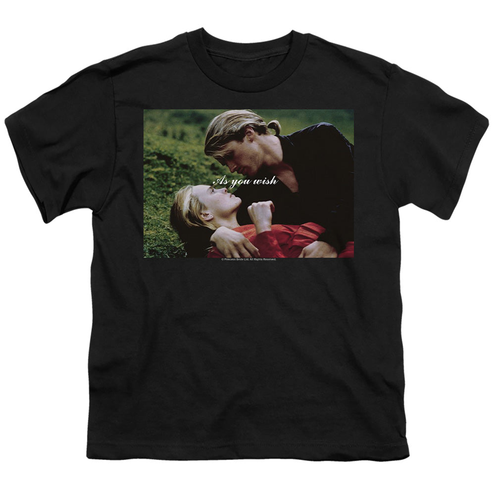 The Princess Bride As You Wish Photo Black Youth/Toddler T-Shirt