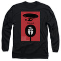 Star Trek Hide and Q Black Long Sleeve T-Shirt