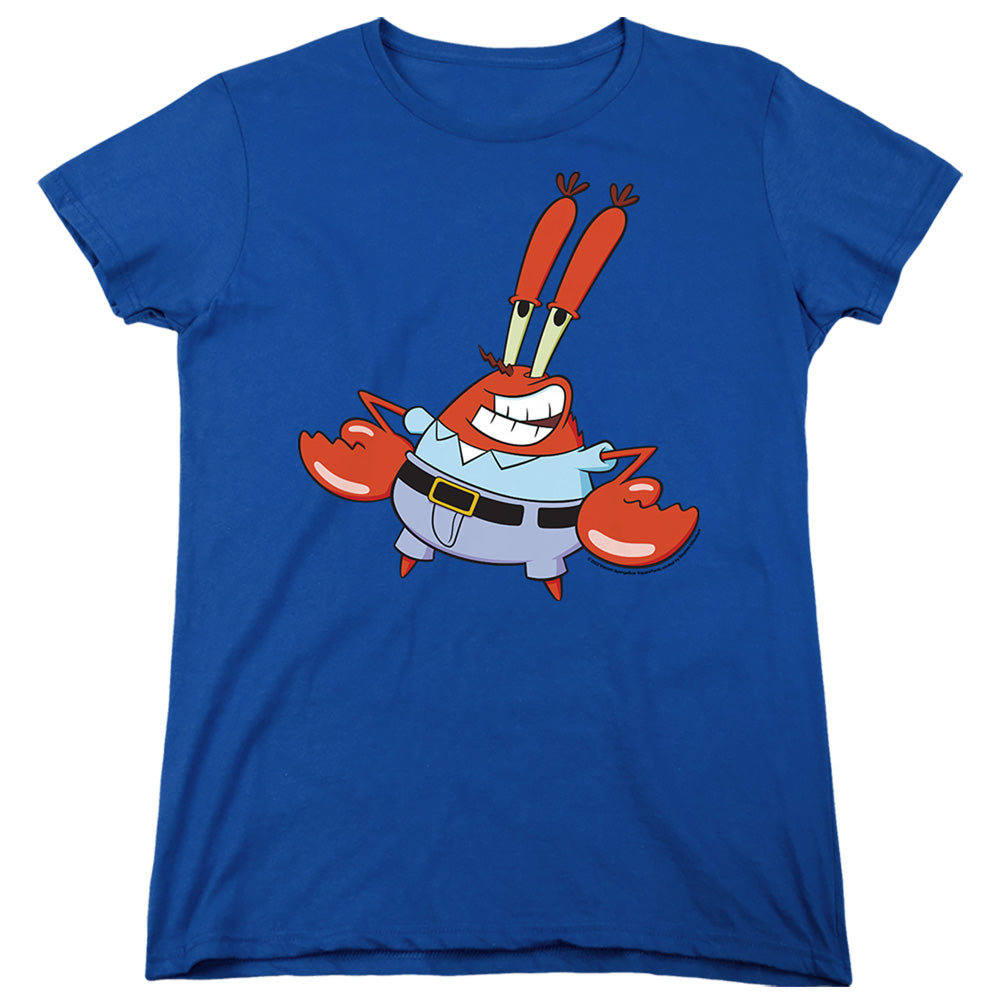 Spongebob Squarepants Mr. Krabby Womens T-Shirt