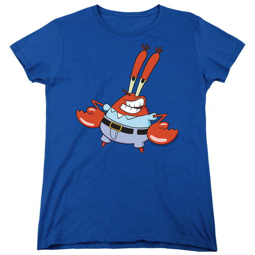 Spongebob Squarepants Mr. Krabby Womens T-Shirt