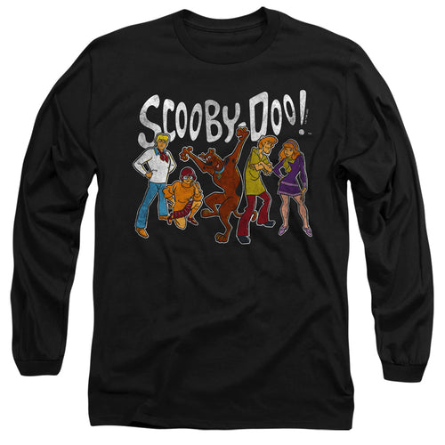 Scooby-Doo The Gang Black Long Sleeve T-Shirt