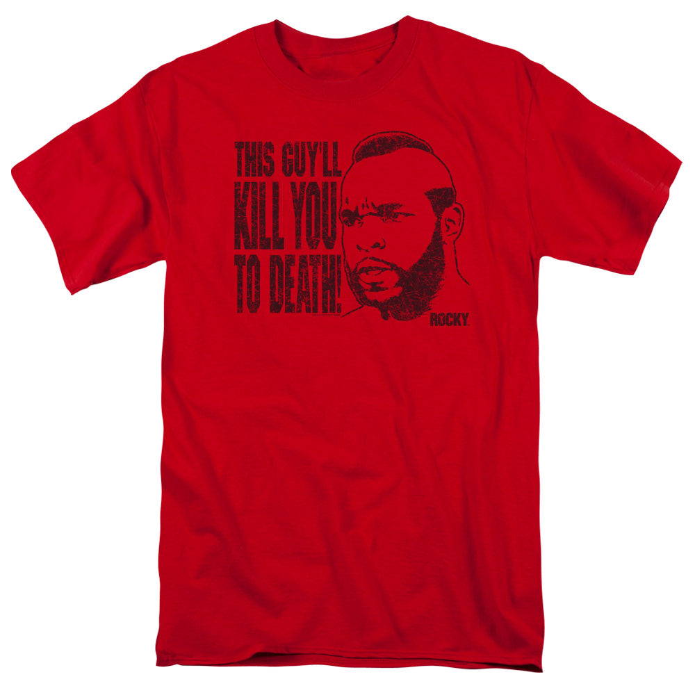 Rocky Kill You to Death Red T-Shirt