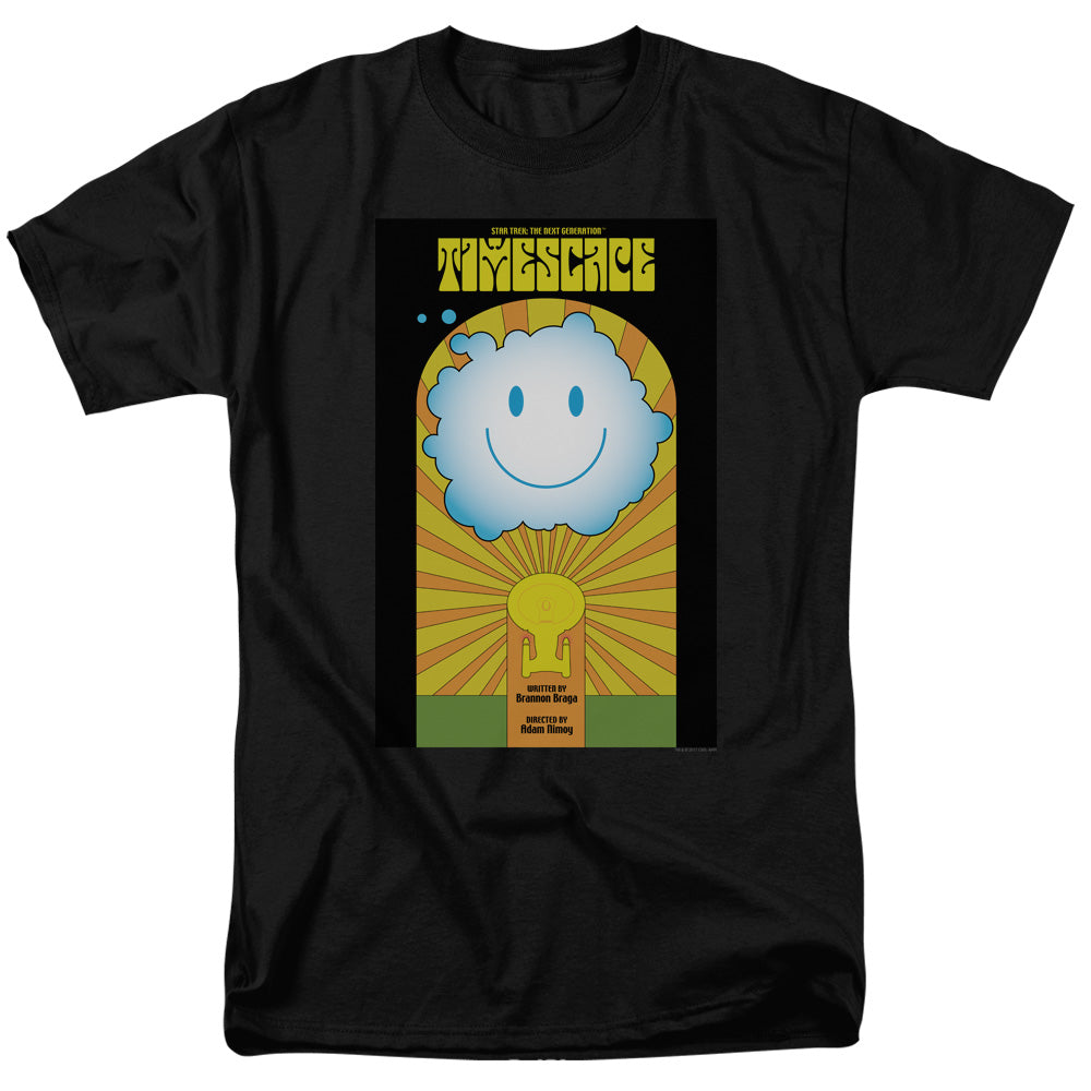 Star Trek Timescape Black T-Shirt