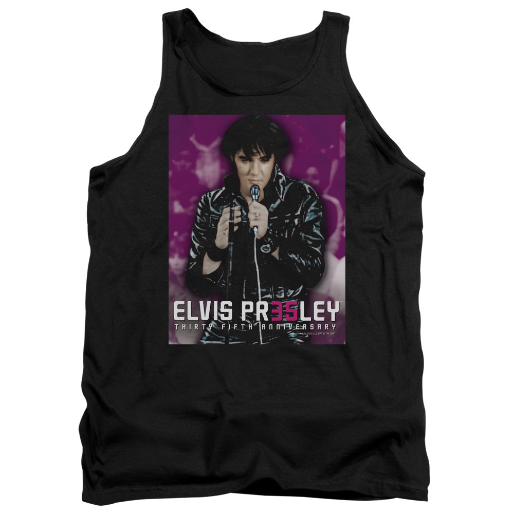 Elvis Presley 35 Leather Tank Top