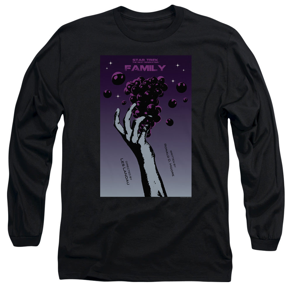 Star Trek Family Black Long Sleeve T-Shirt