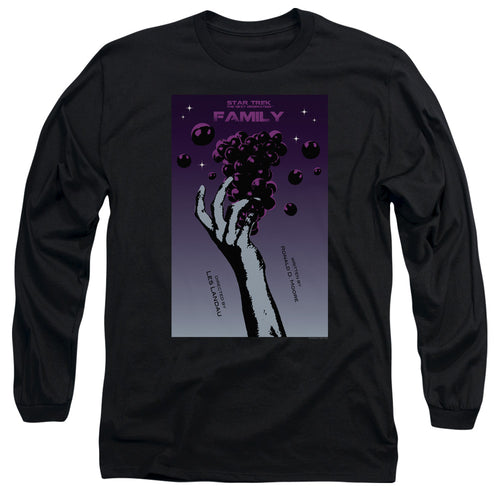 Star Trek Family Black Long Sleeve T-Shirt