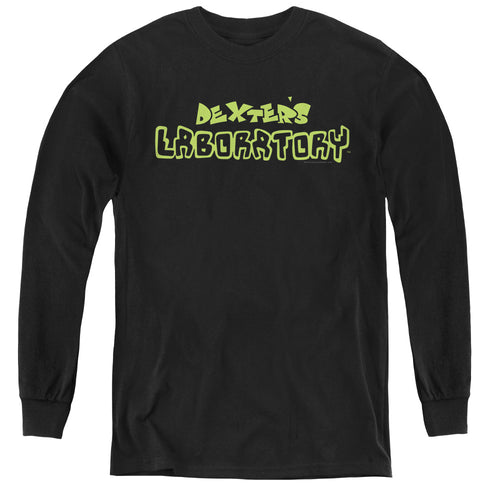 Dexter's Laboratory Dexters Logo Youth Long Sleeve T-Shirt