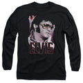 Elvis Presley 70S Star Long Sleeve T-Shirt