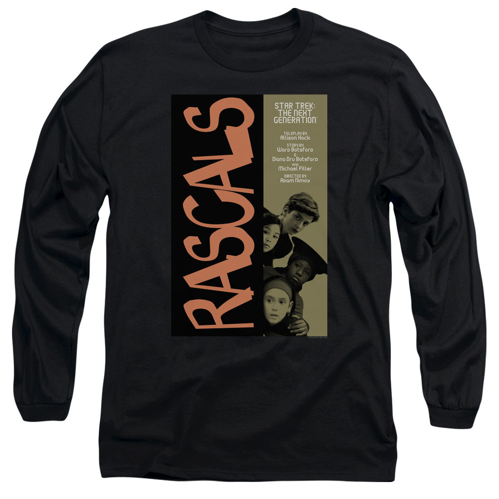 Star Trek Rascals Black Long Sleeve T-Shirt