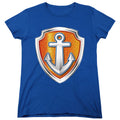 Paw Patrol Zuma Badge Womens T-Shirt