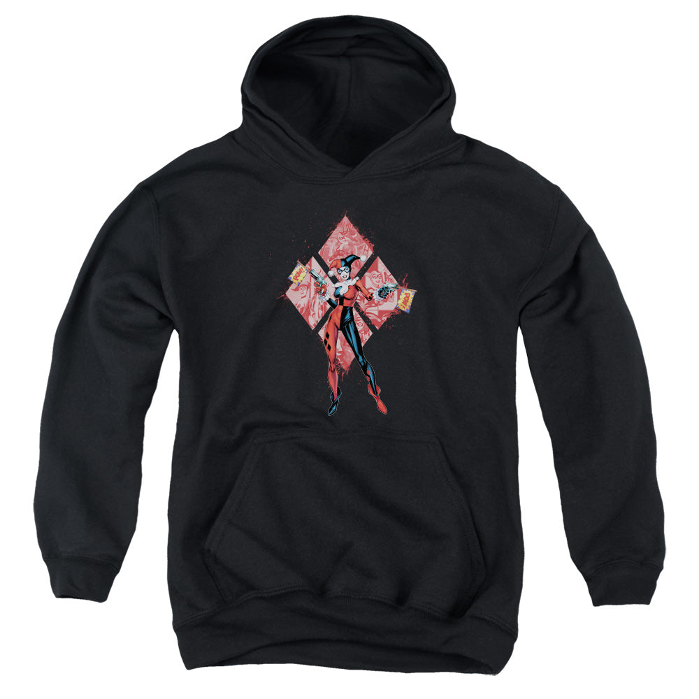 Batman Harley Quinn (Diamonds) Youth Hoodie