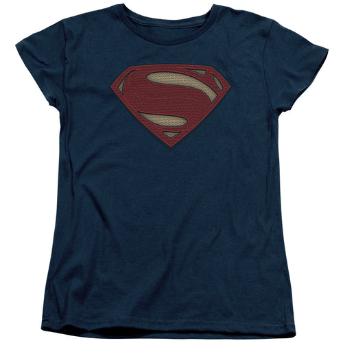 Batman v Superman Super Movie Logo Womens T-Shirt