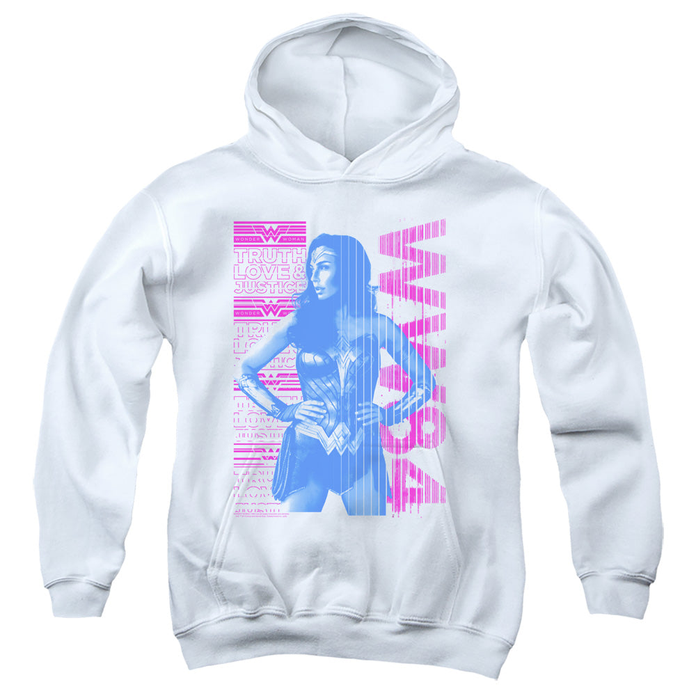 Wonder Woman 1984 Truth Love and Justice Youth Hoodie