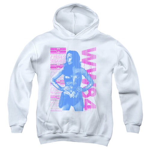 Wonder Woman 1984 Truth Love and Justice Youth Hoodie