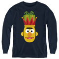 Sesame Street Christmas Nutcracker Bert Youth Long Sleeve T-Shirt