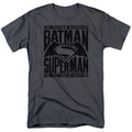 Batman v Superman Title Fight T-Shirt