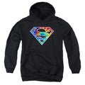Superman Tie Dye Logo Youth Hoodie