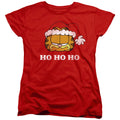 Garfield Ho Ho Ho Womens T-Shirt