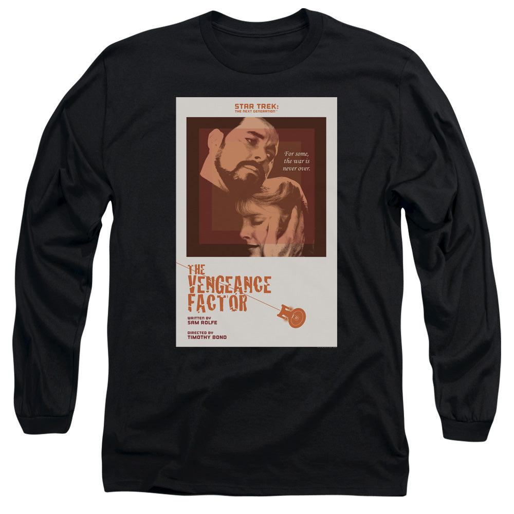 Star Trek The Vengeance Factor Black Long Sleeve T-Shirt