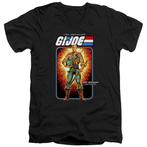 G.I. Joe Duke Card V-Neck T-Shirt