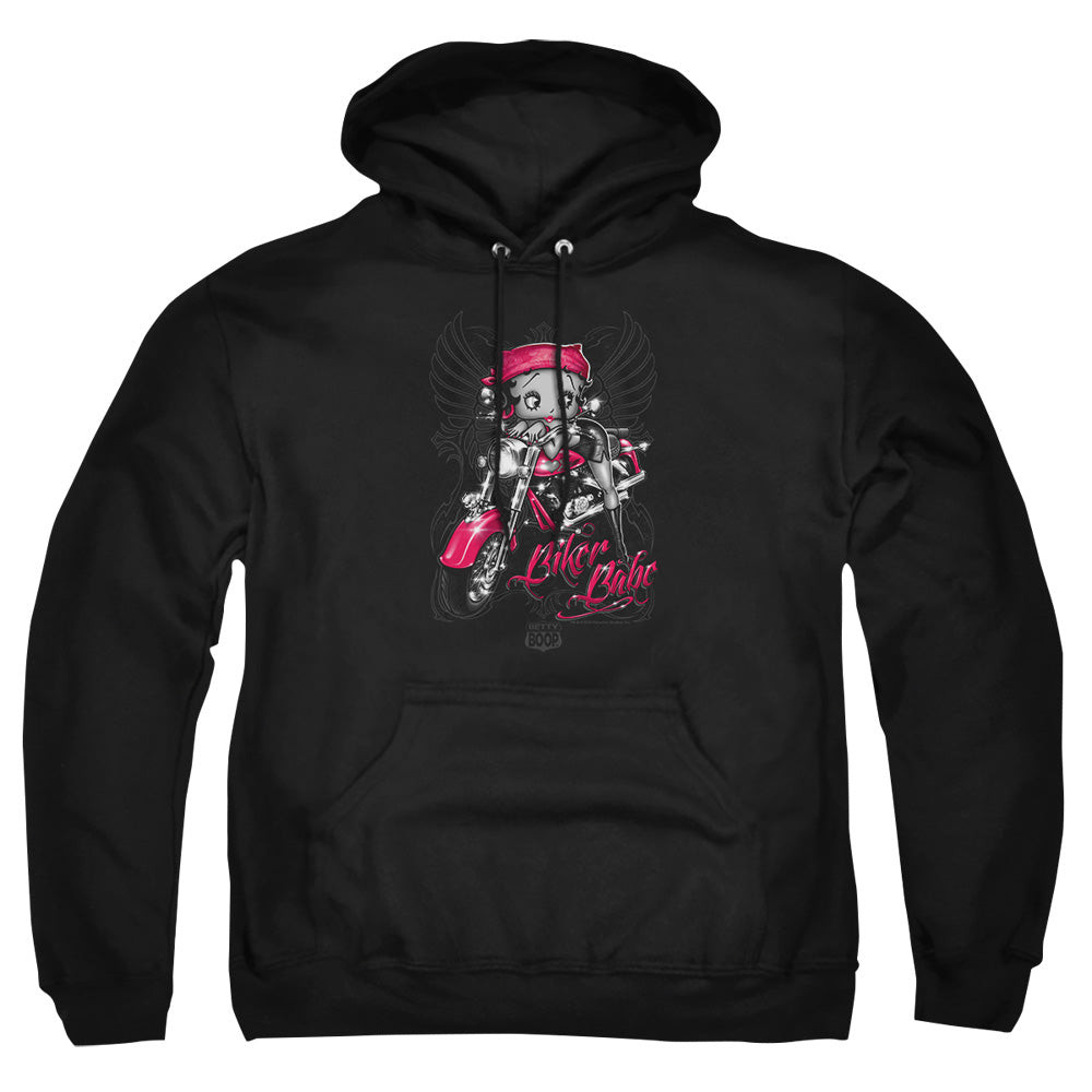 Betty Boop Biker Babe Pullover Hoodie
