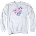 The Powerpuff Girls Pastel Heart Crewneck Sweatshirt