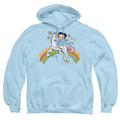 Betty Boop Unicorn & Rainbows Pullover Hoodie