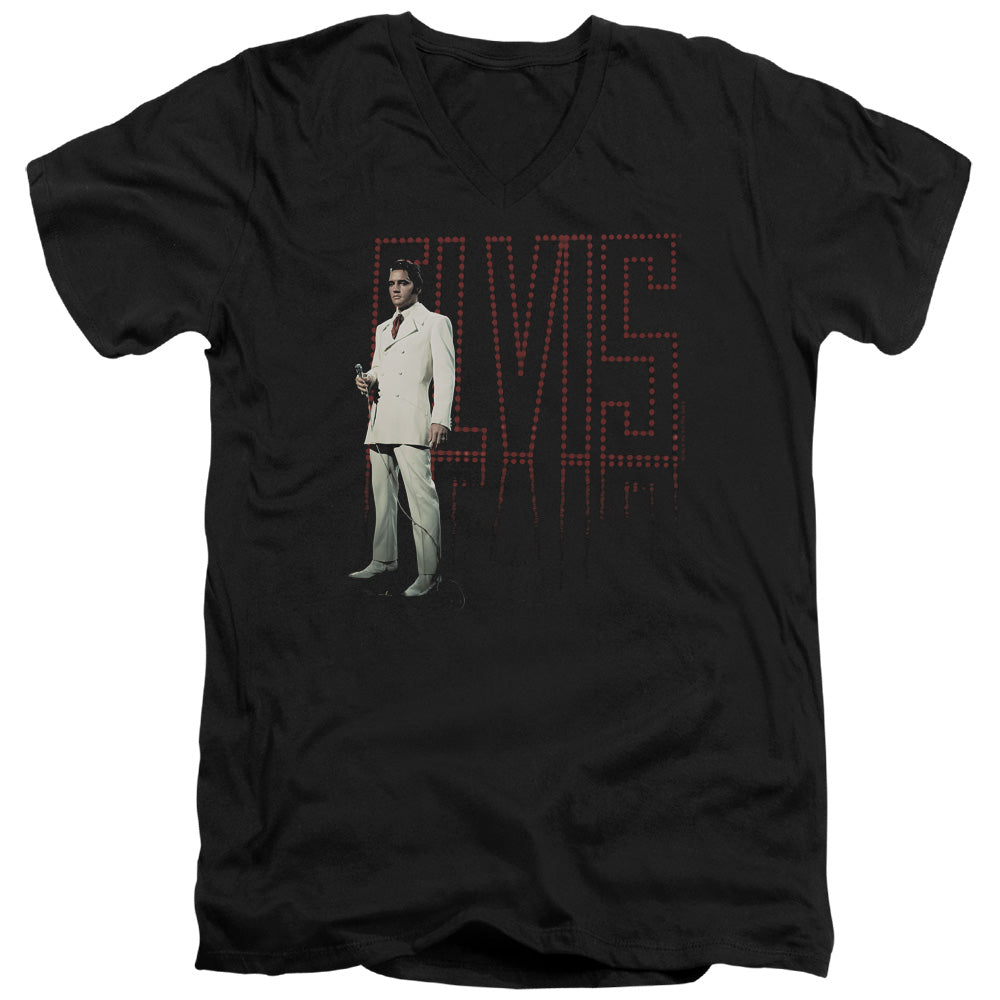 Elvis Presley White Suit V-Neck T-Shirt