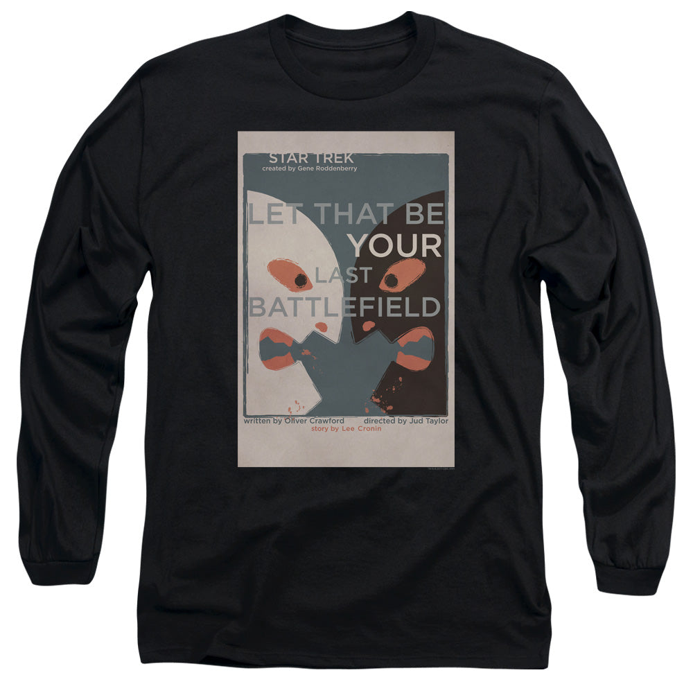 Star Trek Juan Ortiz Let That Be Your Last Battlefield Black Long Sleeve T-Shirt