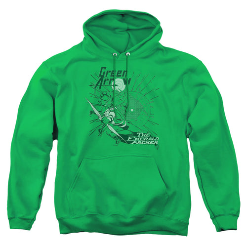 DC Comics The Emerald Archer Pullover Hoodie