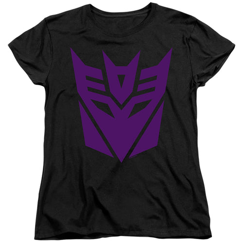 Transformers Decepticon Logo Womens T-Shirt