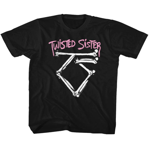 Twisted Sister Bone Logo Youth/Toddler T-Shirt