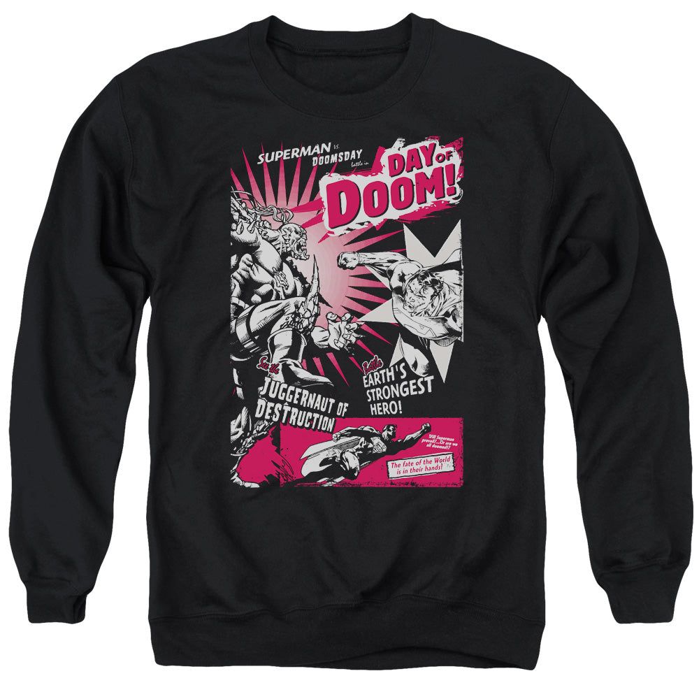 Superman Day of Doom Crewneck Sweatshirt