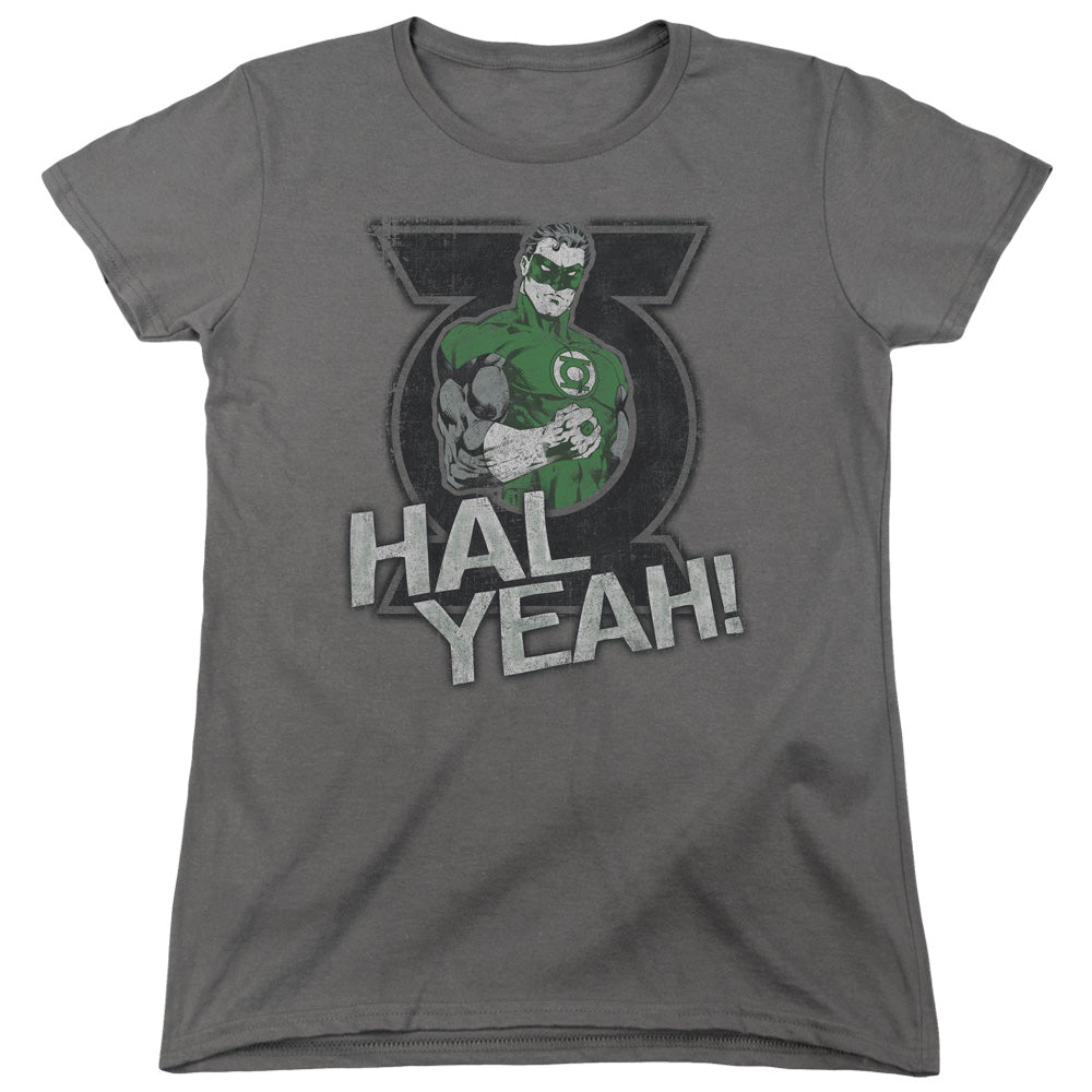 Green Lantern Hal Yeah Womens T-Shirt