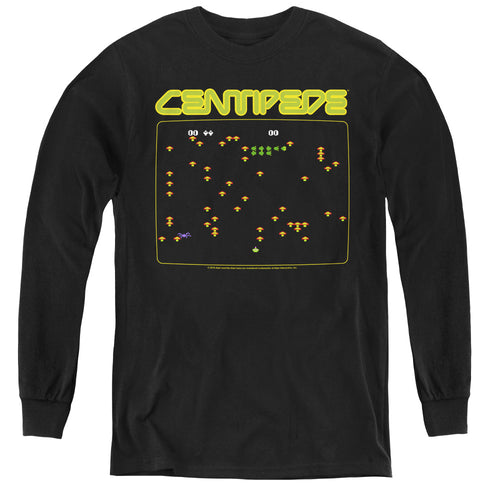 Atari Centipede Screen Youth Long Sleeve T-Shirt