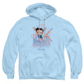 Betty Boop Pink Champagne Pullover Hoodie