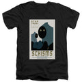 Star Trek Schisms Black V-Neck T-Shirt