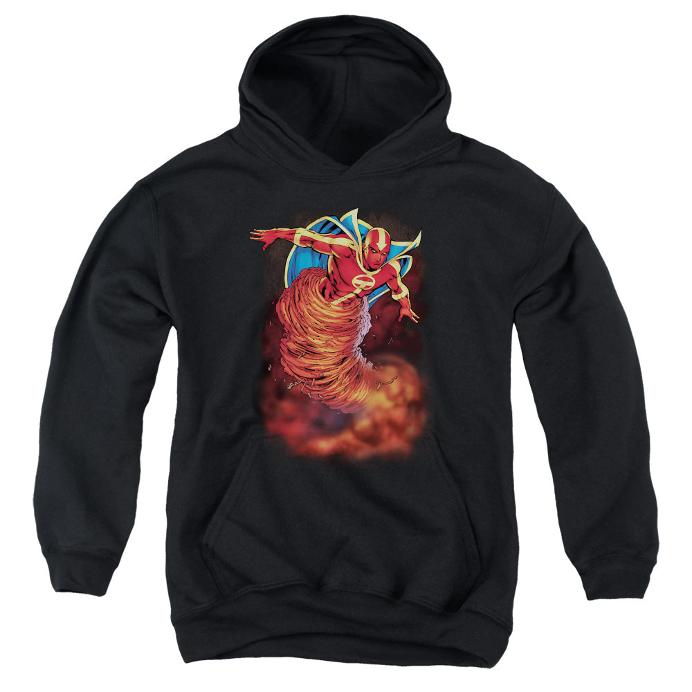 Justice League Tornado Cloud Youth Hoodie