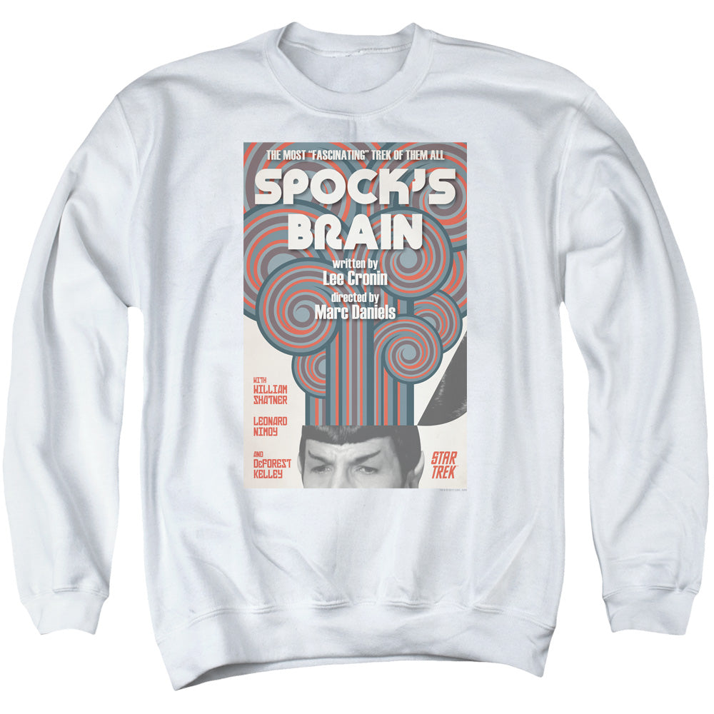 Star Trek Juan Ortiz Spock's Brain Crewneck Sweatshirt